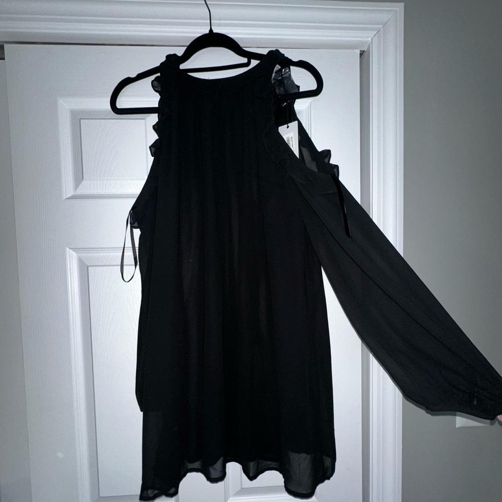 Cold Shoulder Swing dress